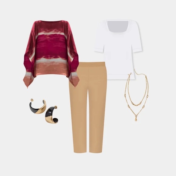 Chico’s Brand New Ombre Woven Poncho - Picture 5 of 12